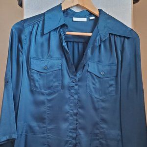 New York & Company Women's Button Down Blouse